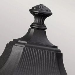 Elstead Lighting Cotswold Lane lampa stojąca zewnętrzna 1x60 W czarna FE-COTSLN3-L-BK