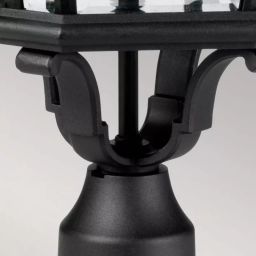 Elstead Lighting Cotswold Lane lampa stojąca zewnętrzna 1x60 W czarna FE-COTSLN3-L-BK