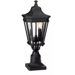 Elstead Lighting Cotswold Lane lampa stojąca zewnętrzna 2x60 W czarna FE-COTSLN3-M-BK