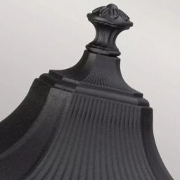 Elstead Lighting Cotswold Lane lampa stojąca zewnętrzna 2x60 W czarna FE-COTSLN3-M-BK