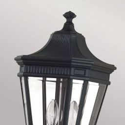 Elstead Lighting Cotswold Lane lampa stojąca zewnętrzna 2x60 W czarna FE-COTSLN4-M-BK