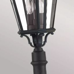 Elstead Lighting Cotswold Lane lampa stojąca zewnętrzna 2x60 W czarna FE-COTSLN4-M-BK