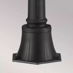 Elstead Lighting Cotswold Lane lampa stojąca zewnętrzna 2x60 W czarna FE-COTSLN4-M-BK