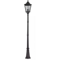 Elstead Lighting Cotswold Lane lampa stojąca zewnętrzna 3x60 W czarna FE-COTSLN5-L-BK