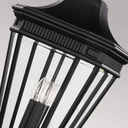 Elstead Lighting Cotswold Lane lampa wisząca zewnętrzna 3x60 W czarna FE-COTSLN8-L-BK