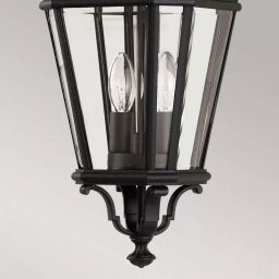 Elstead Lighting Cotswold Lane lampa wisząca zewnętrzna 2x60 W czarna FE-COTSLN8-M-BK
