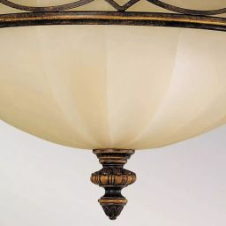Elstead Lighting Drawing Room plafon 3x60 W drewno FE-DRAWING-ROOM-FB