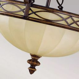 Elstead Lighting Drawing Room kinkiet 1x60 W brązowy/kremowy FE-DRAWING-ROOM-WU2