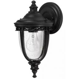 Elstead Lighting English Bridle kinkiet zewnętrzny 1x60 W czarny FE-EB2-S-BLK
