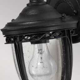 Elstead Lighting English Bridle kinkiet zewnętrzny 1x60 W czarny FE-EB2-S-BLK