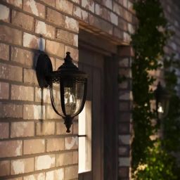 Elstead Lighting English Bridle kinkiet zewnętrzny 1x60 W czarny FE-EB2-S-BLK