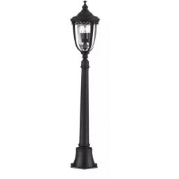 Elstead Lighting English Bridle lampa stojąca zewnętrzna 3x60 W czarna FE-EB4-M-BLK