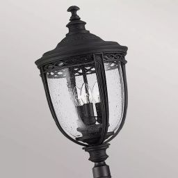Elstead Lighting English Bridle lampa stołowa zewnęt 3x60 W czarna FE-EB5-L-BLK