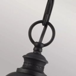Elstead Lighting English Bridle lampa wisząca zewnętrzna 3x60 W czarna FE-EB8-L-BLK