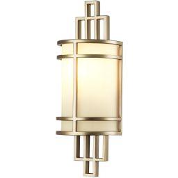 Elstead Lighting Fusion kinkiet 1x60 W mosiądz naturalny FE-FUSION1-PNBR