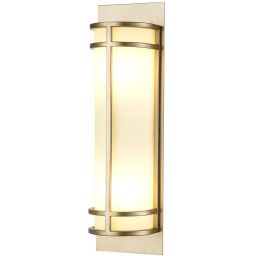 Elstead Lighting Fusion kinkiet 2x60 W mosiądz naturalny FE-FUSION2-PNBR