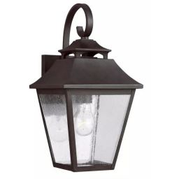 Elstead Lighting Galena kinkiet zewnętrzny 1x60 W brązowy FE-GALENA2-M-SBL