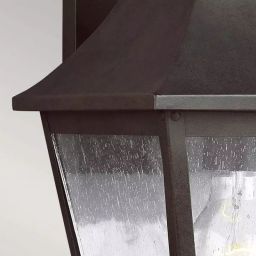 Elstead Lighting Galena kinkiet zewnętrzny 1x60 W brązowy FE-GALENA2-M-SBL