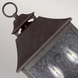 Elstead Lighting Galena kinkiet zewnętrzny 2x40 W brązowy FE-GALENA7-SBL