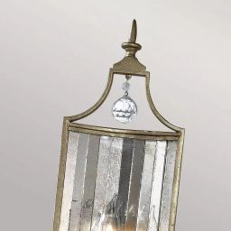 Elstead Lighting Gianna kinkiet 1x40 W srebrny FE-GIANNA1