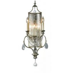 Elstead Lighting Gianna kinkiet 3x60 W srebrny FE-GIANNA3W