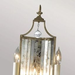 Elstead Lighting Gianna kinkiet 3x60 W srebrny FE-GIANNA3W