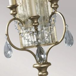 Elstead Lighting Gianna kinkiet 3x60 W srebrny FE-GIANNA3W