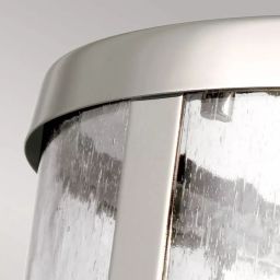 Elstead Lighting Harrow lampa wisząca 1x60 W przezroczysta-srebrna FE-HARROW-P-S