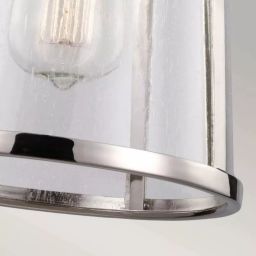 Elstead Lighting Harrow lampa wisząca 1x60 W przezroczysta-srebrna FE-HARROW-P-S