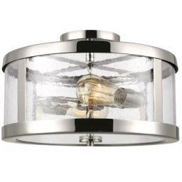 Elstead Lighting Harrow lampa podsufitowa 2x60 W nikiel FE-HARROW-SF