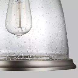 Elstead Lighting Hobson lampa podsufitowa 1x60 W nikiel FE-HOBSON-P-M-SN