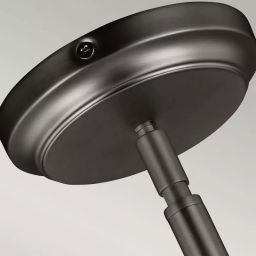 Elstead Lighting Hobson lampa podsufitowa 1x60 W nikiel FE-HOBSON-P-M-SN