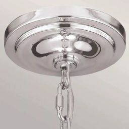 Elstead Lighting Hounslow lampa wisząca 1x60 W nikiel FE-HOUNSLOW-P-PN