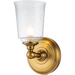 Elstead Lighting Huguenot Lake kinkiet 1x3 W mosiądz oksydowany FE-HUGOLAKE1BATH-BB