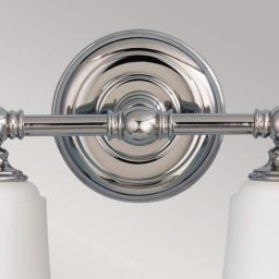 Elstead Lighting Huguenot Lake kinkiet 2x3 W chrom polerowany FE-HUGOLAKE2BATH