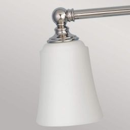 Elstead Lighting Huguenot Lake kinkiet 3x3 W chrom polerowany FE-HUGOLAKE3BATH