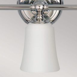 Elstead Lighting Huguenot Lake kinkiet 3x3 W chrom polerowany FE-HUGOLAKE3BATH