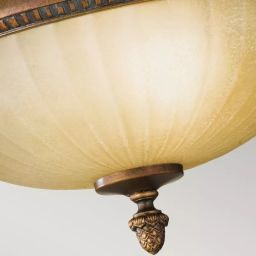 Elstead Lighting Kelham Hall plafon 2x60 W brytyjski brąz/florenckie złoto FE-KELHAM-HALL-F