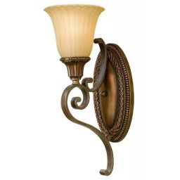 Elstead Lighting Kelham Hall kinkiet 1x60 W brytyjski brąz/florenckie złoto FE-KELHAM-HALL1