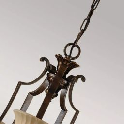 Elstead Lighting Kelham Hall lampa wisząca 5x60 W brytyjski brąz/florenckie złoto FE-KELHAM-HALL5-UPLT