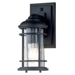 Elstead Lighting Lighthouse kinkiet zewnętrzny 1x60 W teksturowana czerń FE-LIGHTHOUSE2-S-BLK