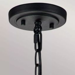 Elstead Lighting Lighthouse lampa wisząca 1x60 W teksturowana czerń FE-LIGHTHOUSE8-S-BLK