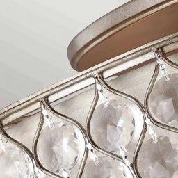 Elstead Lighting Lucia lampa podsufitowa 6x60 W oksydowane srebro FE-LUCIA-6SF-L