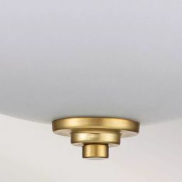 Elstead Lighting Malibu plafon 2x60 W szczotkowany mosiądz FE-MALIBU-F-BATH-BB
