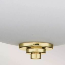 Elstead Lighting Malibu plafon 2x60 W polerowany mosiądz FE-MALIBU-F-BATH-PB