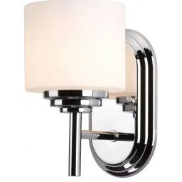 Elstead Lighting Malibu kinkiet 1x3 W polerowany chrom FE-MALIBU1-BATH