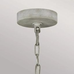 Elstead Lighting Maryville lampa wisząca 3x60 W przecierany szary FE-MARYVILLE3