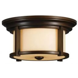 Elstead Lighting Merrill plafon zewnętrzny 1x60 W brązowy FE-MERRILL-F