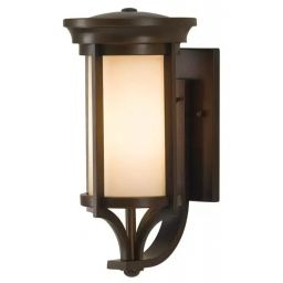 Elstead Lighting Merrill kinkiet zewnętrzny 1x60 W brązowy FE-MERRILL1-S