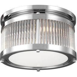 Elstead Lighting Paulson plafon 3x3 W chrom FE-PAULSON-F-S